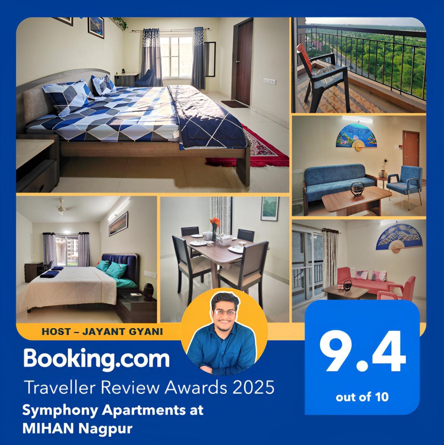Symphony Apartments At Mihan 나그푸르 외부 사진